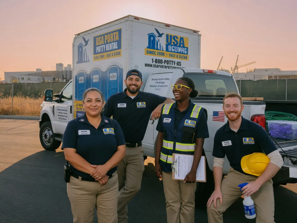 Portable Toilet Rental company in Lotus, CA